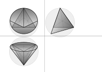 cone 2 enveloped tetrahedron