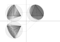 cone 3 enveloped tetrahedron construction