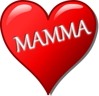Cuore per la festa della mamma