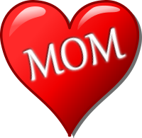 Mother's day heart