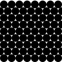 circles triangle gaps