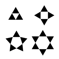 polygons from triangles