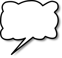 Callout cloud left
