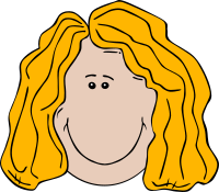 Lady Face Cartoon