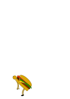 cartoon burger