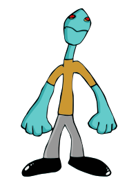 Zombie Clerk 002 redrawn