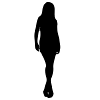 Woman Silhouette 10