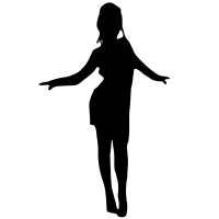 Woman Silhouette 22