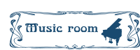 Music room door sign