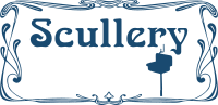 Scullery door sign