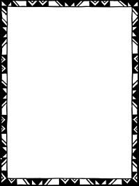 Frame, mono-colored, 3:4