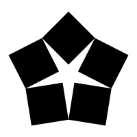 weird pentagon of squares