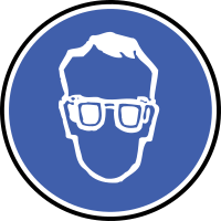 protections - tinted goggles
