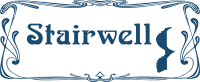 Stairwell door sign