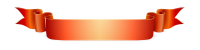burned orange ribbon