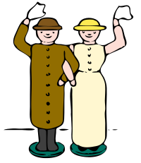 wooden dolls