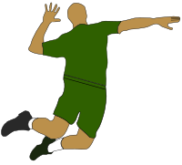 volleyball spike announcement