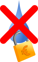 No acqua privatizzata - no water privatization