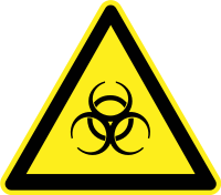 Biological Hazard Warning Sign