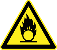 Fire Hazard Warning Sign