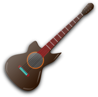 Wooden Guitar 