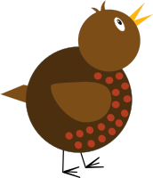 Whimsical Robin