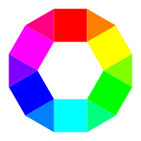 6 hexagons 6 triangles