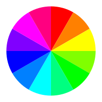 12 slice rainbow pizza