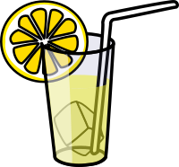 Lemonade glass