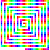 12 color 480 square spiral