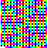 organized confetti