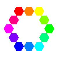 1 point 12 connected hexagons
