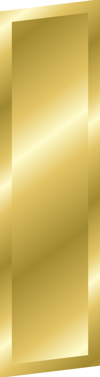Effect Letters alphabet gold