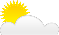sun cloud