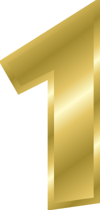 Effect Letters alphabet gold