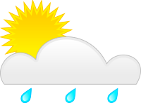 sun rain
