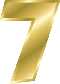 Effect Letters alphabet gold