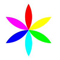 6 long football flower