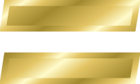 Effect Letters alphabet gold