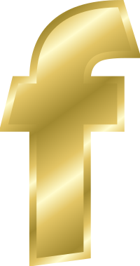 Effect Letters alphabet gold