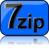 7zip Glossy Extrude Blue