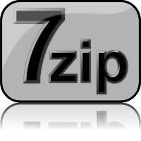 7zip Glossy Extrude Gray