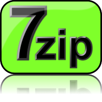 7zip Glossy Extrude Green