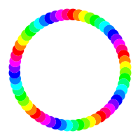 60 circle ring