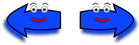 Arrow set (Happy) Left-Right