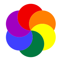 Rainbow Partial Moons