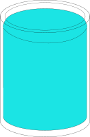 Glass of water
