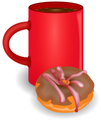 Coffee and Doughnut