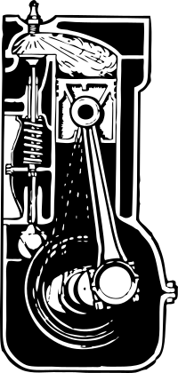 engine cross section