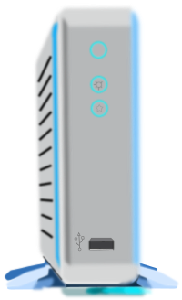 USB HD External with led light